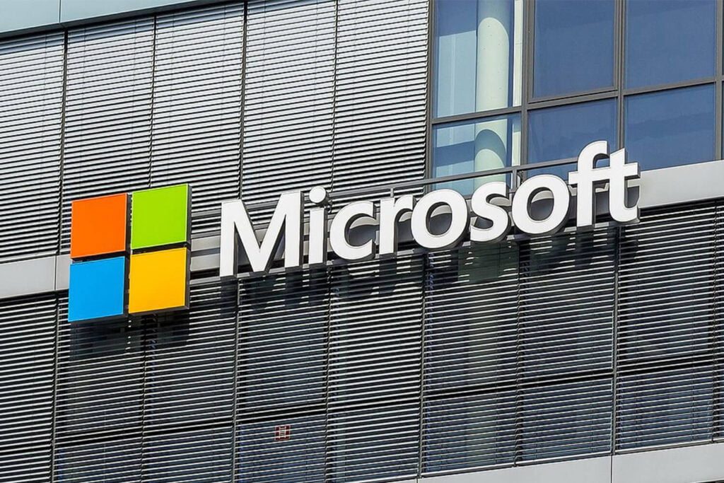 Microsoft building unveiling Bing's use of ChatGPT